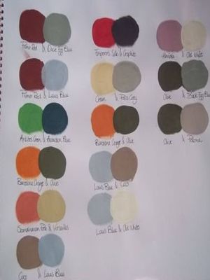 vervangen Knikken effectief Verf mengen om je eigen nieuwe Annie Sloan kleuren te maken - The Shabby  Shed